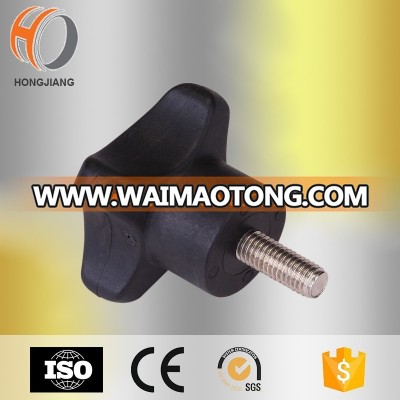 H185A Plastic Star knob with Threaded Pin