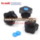 China furniture hardware supplier plastic nylon cabinet knobs for your kitchen