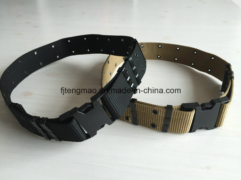 Military Belt with Plastic Buckle